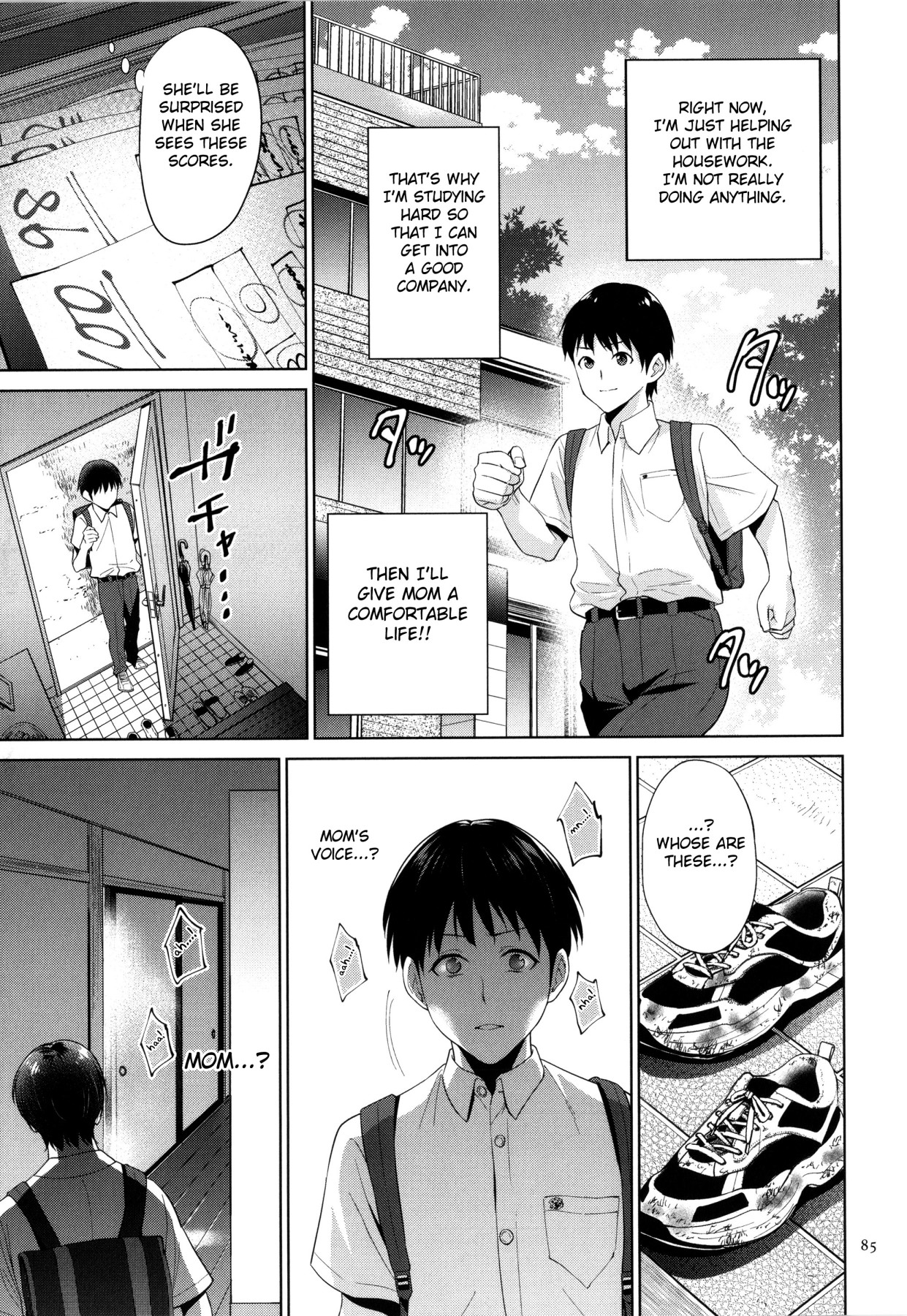 Hentai Manga Comic-Honey Mother And Child Immoral-Read-83